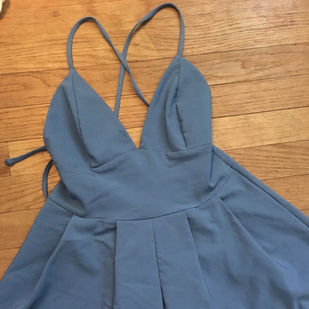 Blue Romper - Picture 2 of 2